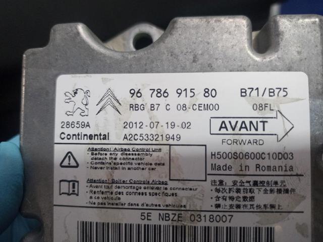 9678691580 Módulo de control de airbag comprar Girona