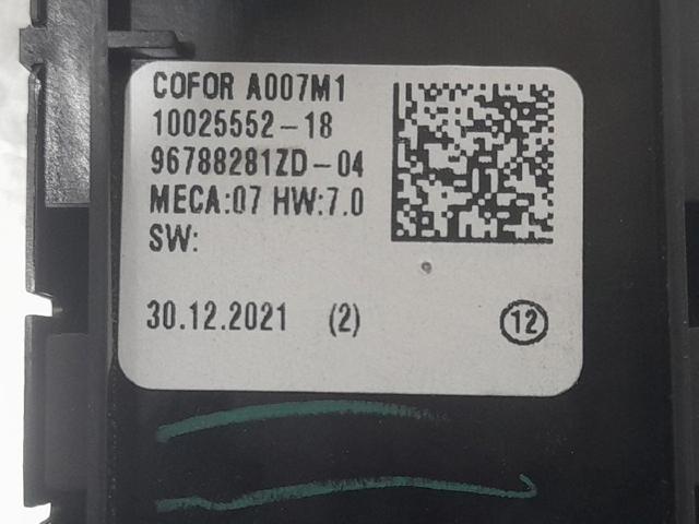 96788281ZD Interruptor de elevalunas delantera izquierda comprar Almería