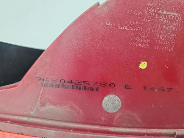 9680425780 PEUGEOT Piloto trasero izquierdo  comprar en Lleida
