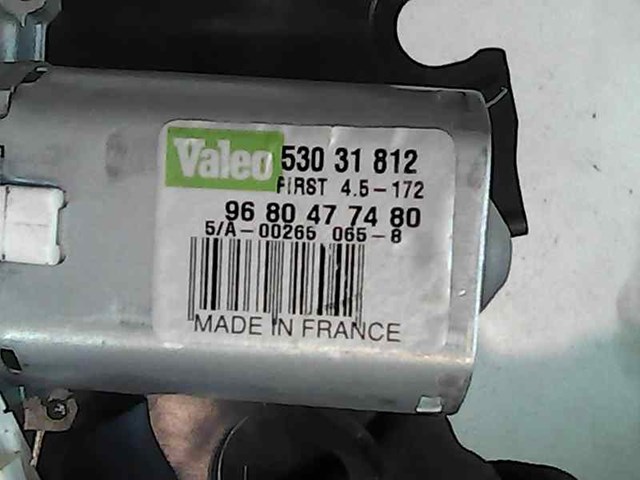 9680477480 PEUGEOT Motor limpiaparabrisas, trasera  en stock Huelva