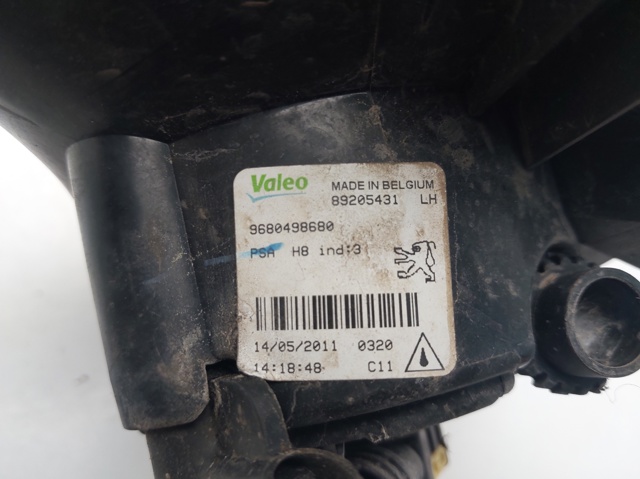9680498680 PEUGEOT Faro antiniebla izquierdo  disponible Alicante