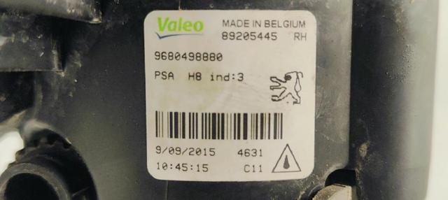 PEUGEOT 9680498880 Faro antiniebla derecho  comprar en Albacete