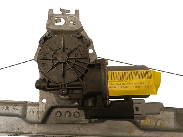 9681181980 PEUGEOT Mecanismo de elevalunas delantero izquierdo  en stock Huelva