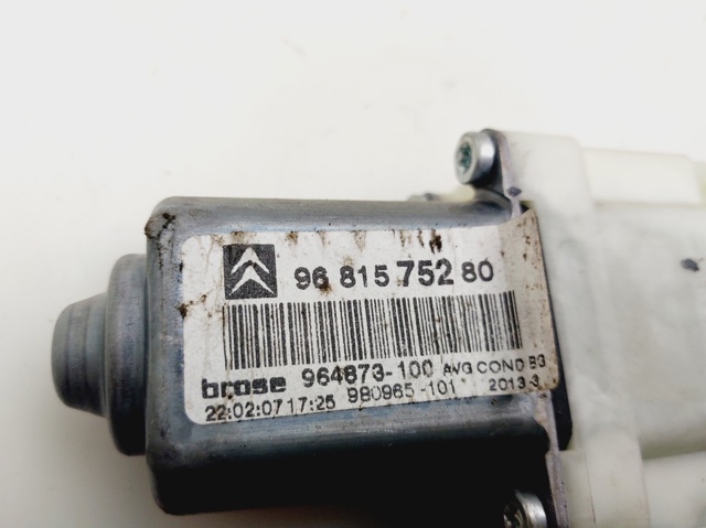 9681575280 PEUGEOT Motor del elevalunas eléctrico  en stock Huelva
