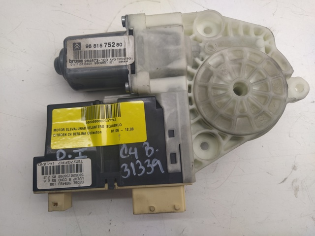 PEUGEOT 9681575280 Motor del elevalunas de la puerta delantera izquierda  comprar en Murcia