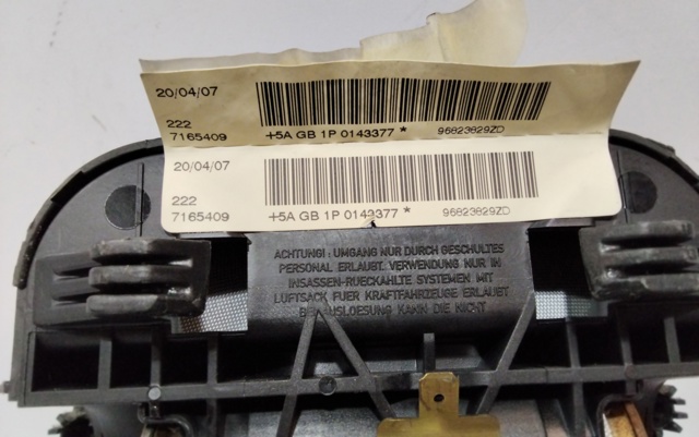 96823829ZD Airbag de volante  en stock Castellón