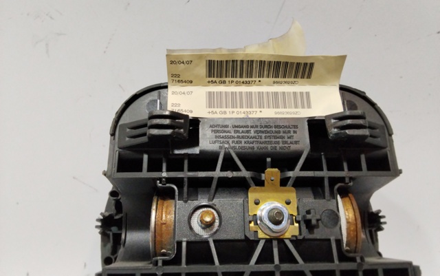 PEUGEOT 96823829ZD Airbag del conductor  disponible Valladolid