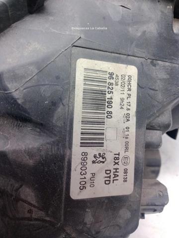 9682519080 PEUGEOT Faro derecho  comprar en Lleida
