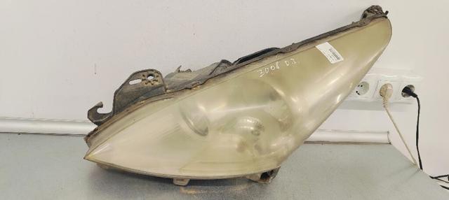 Faros delantero izquierdo 9682519180 PEUGEOT
