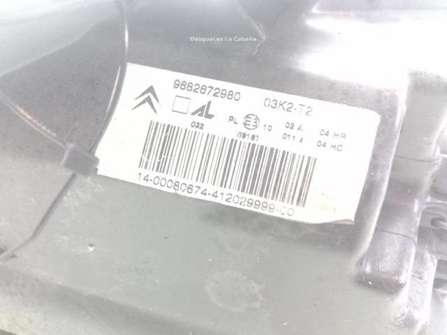 PEUGEOT 9682672980 Faro derecho  disponible Lugo
