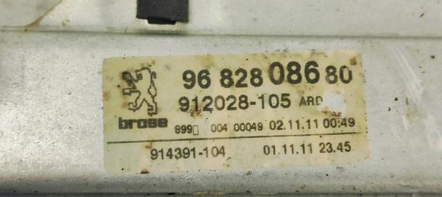 9682808680 PEUGEOT Mecanismo de elevalunas de la puerta trasera derecha comprar Bilbao
