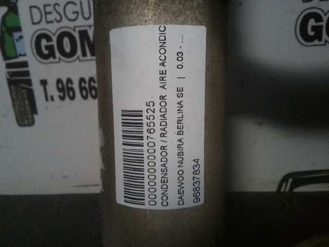 GM 96837834 Condensador aire acondicionado  en stock Terrassa