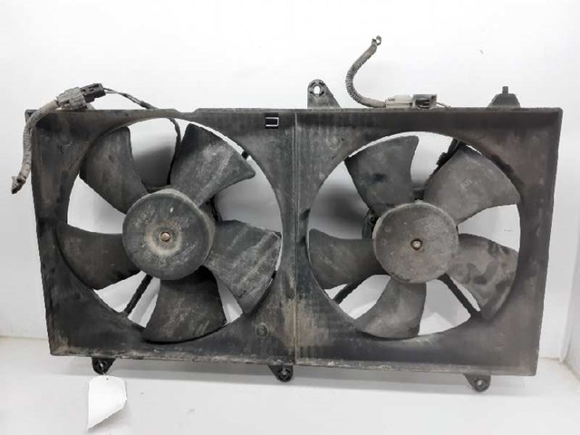 Difusor de radiador, ventilador de refrigeración, condensador del aire acondicionado, completo con motor y rodete 96838443 GM/Chevrolet