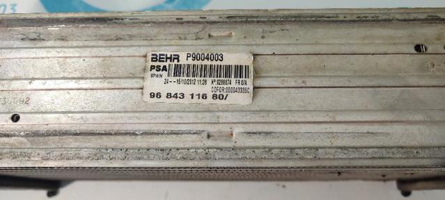 PEUGEOT 9684311680 Intercooler  disponible España