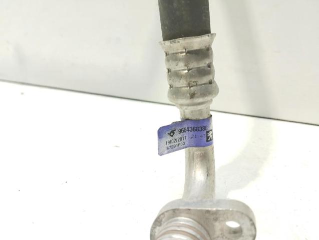 9684368380 PEUGEOT Manguera de aire acondicionado, del evaporador trasero al compresor  disponible Vigo