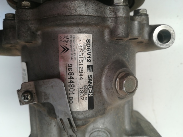9684480180 PEUGEOT Compresor de aire acondicionado  en stock Huelva