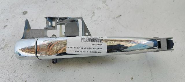 PEUGEOT 9684559980 Soporte de manija exterior de puerta derecha  en stock Terrassa