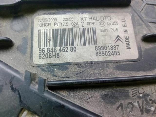 Faro derecho Citroen C5 3 RW