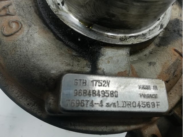 Turbocompresor 9684849580 Peugeot/Citroen