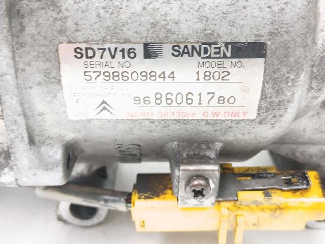 9686061780 PEUGEOT Compresor de aire acondicionado  comprar en Oviedo