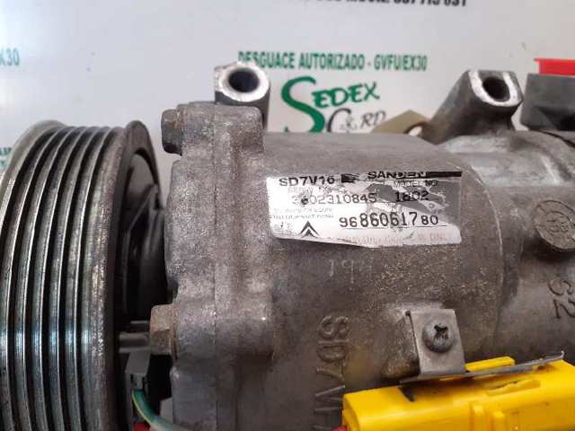 PEUGEOT 9686061780 Compresor de aire acondicionado  en stock Terrassa