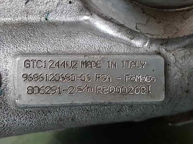 9686120680 PEUGEOT Turbocompresor comprar Madrid