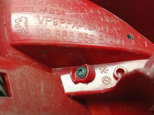 PEUGEOT 9686565980 Piloto trasero derecho comprar Tarragona