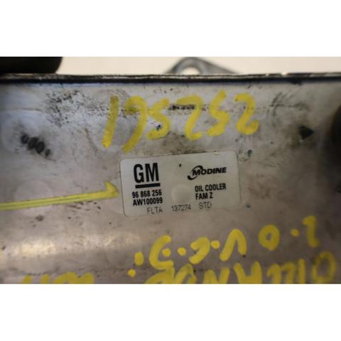 GM 96868256 Radiador de aceite debajo del filtro  comprar en Albacete