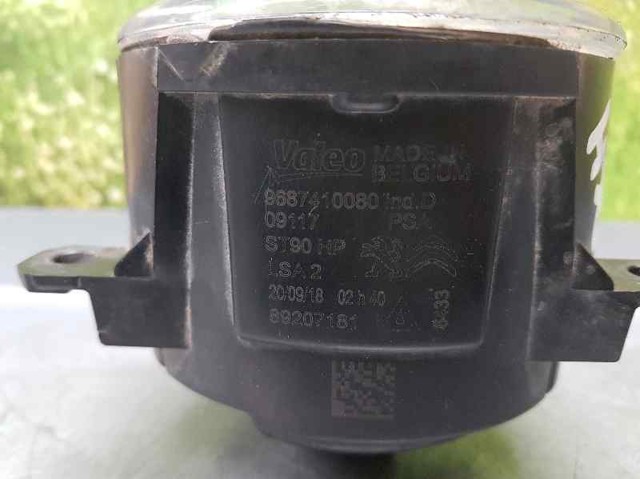 9687410080 PEUGEOT Faro antiniebla izquierdo/derecho  comprar en Lleida