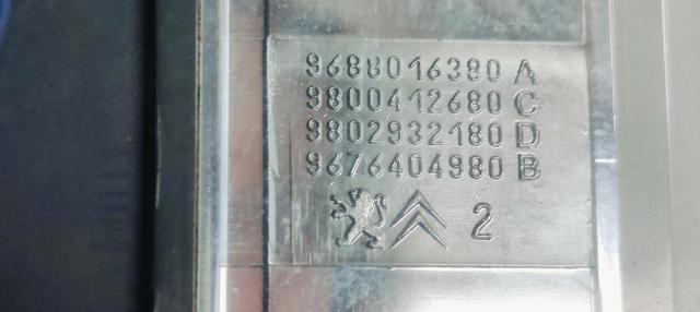 9688016380 PEUGEOT Tercera luz de freno comprar Alcalá