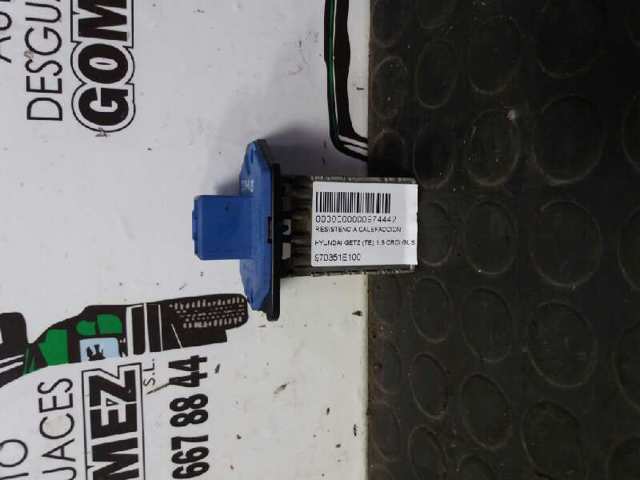 HYUNDAI 970351E100 Resistencia del ventilador del habitáculo  comprar en Albacete