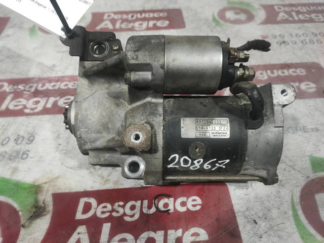 Motor arranque para opel vectra c 3.0 cdti (f69) y30dt 97375613