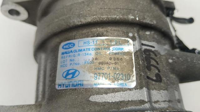 9770102310 HYUNDAI Compresor de aire acondicionado  disponible Vigo