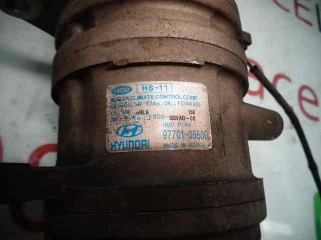 Compresor aire acondicionado para hyundai atos 1.1 g4hg 9770105500