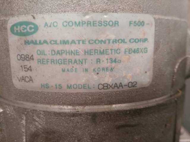 Compresor aire acondicionado para hyundai accent ii 1.3 g4ea 9770125000