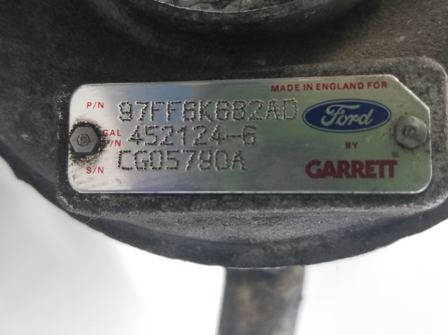 97FF6K682AD Ford