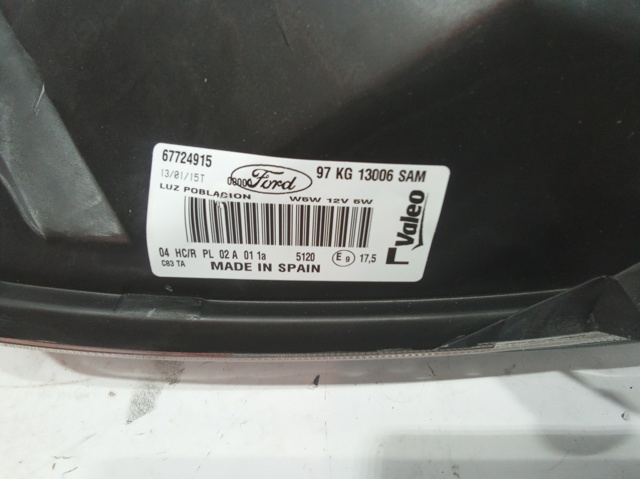97KG13006SAM FORD Faro izquierdo  comprar en Lleida
