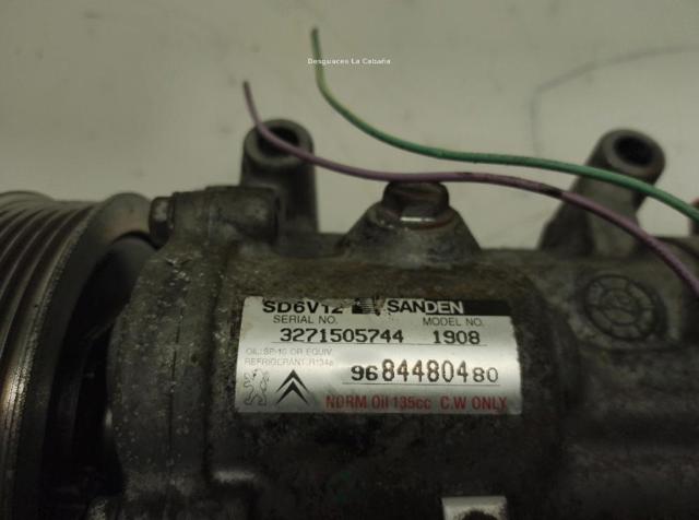 PEUGEOT 9800821980 Compresor de aire acondicionado  en stock Terrassa