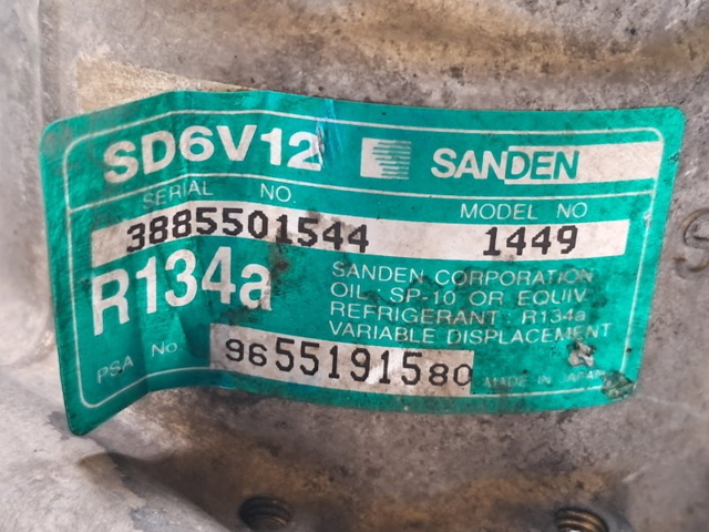 PEUGEOT 9800822280 Compresor de aire acondicionado  comprar en Murcia