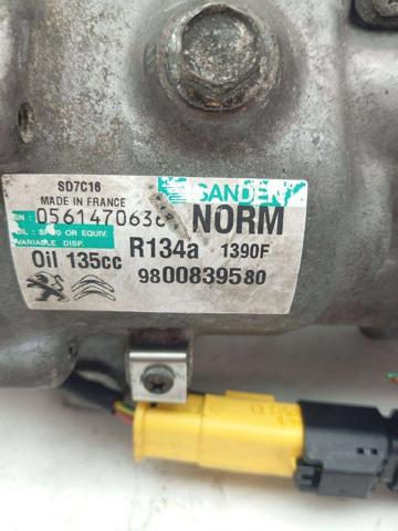9800839580 PEUGEOT Compresor de aire acondicionado  comprar en Lleida