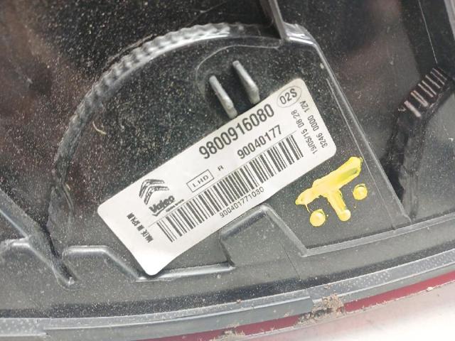 9800916080 Piloto trasero derecho  en stock Castellón