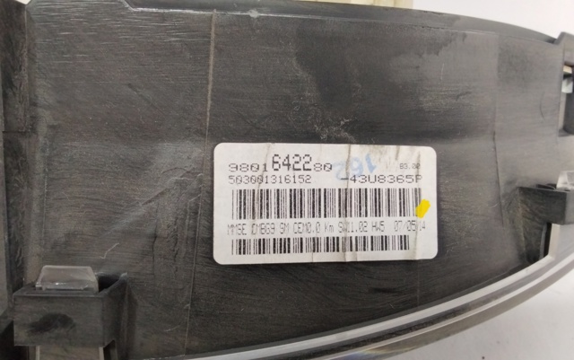 9801642280 Peugeot/Citroen
