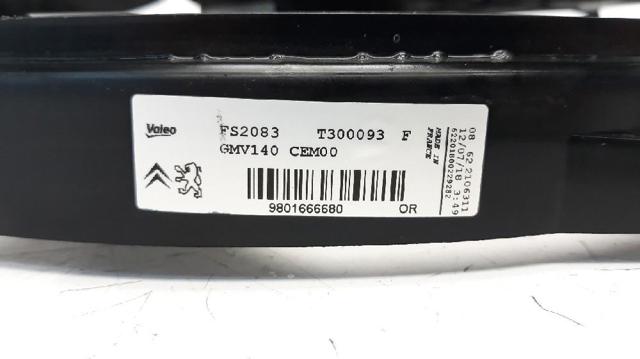 9801666680 Difusor del radiador de refrigeración con motor y hélice  disponible Utrera