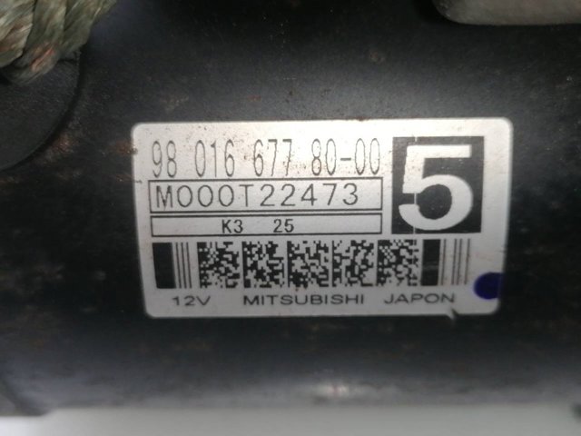 980166778000 PEUGEOT Motor de arranque  comprar en Oviedo