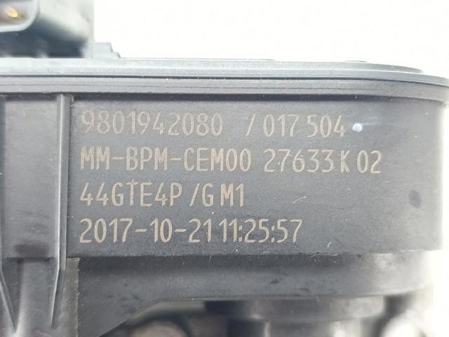 9801942080 PEUGEOT Cuerpo de aceleración completo  comprar en Oviedo