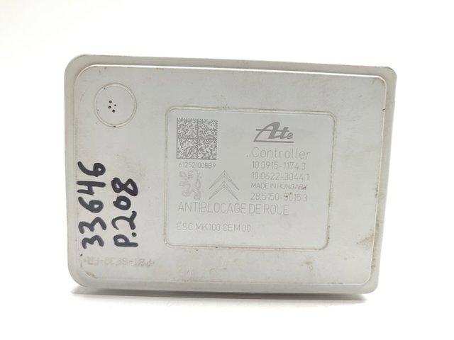 Módulo hidráulico ABS Peugeot 208 CA, CC