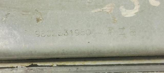9802531980 PEUGEOT Mecanismo de elevalunas delantero izquierdo  en stock Gandía