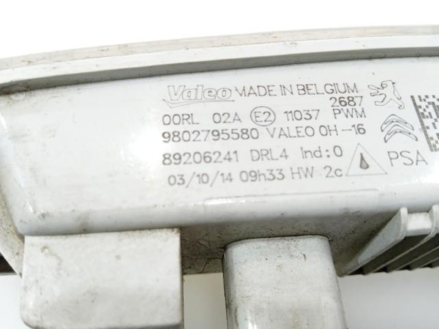 9802795580 PEUGEOT Luz diurna  disponible Alicante