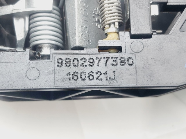 9802977380 OPEL Soporte de manija exterior de puerta trasera izquierda  comprar en Oviedo