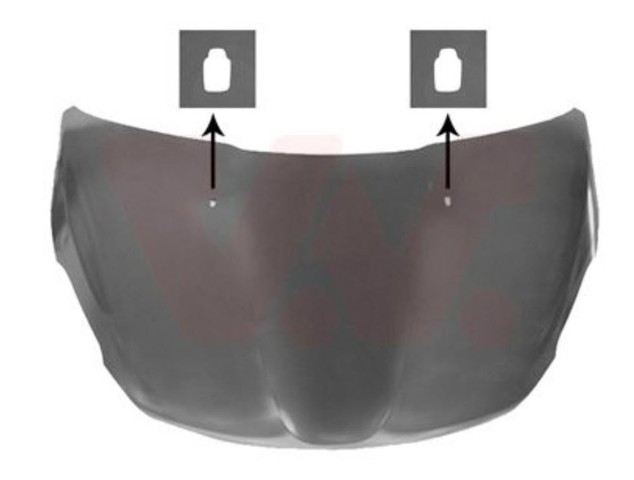 Capó del motor Peugeot 208 CA, CC